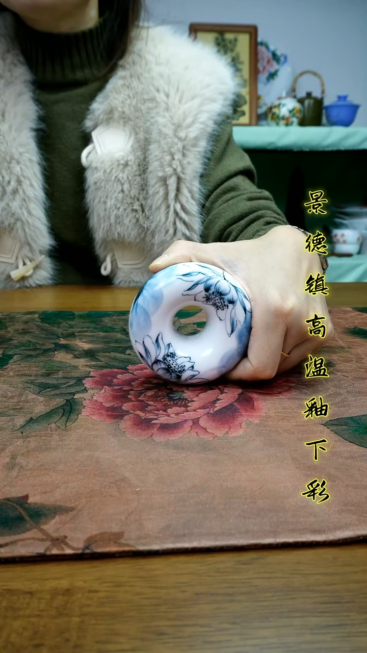 其他景德镇高温瓷（甜甜圈盖置）