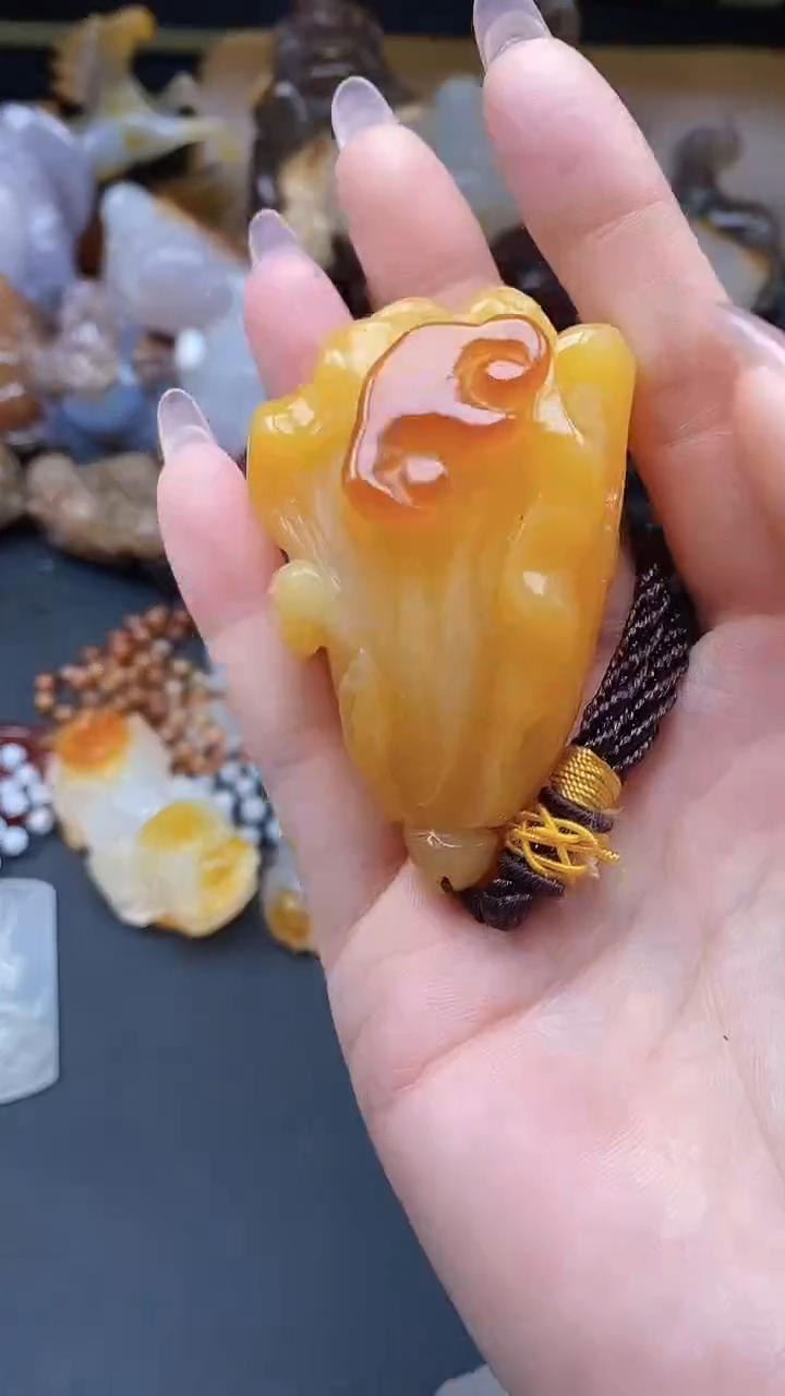 【闪购商品】玛瑙/玉髓颈饰未镶嵌dd