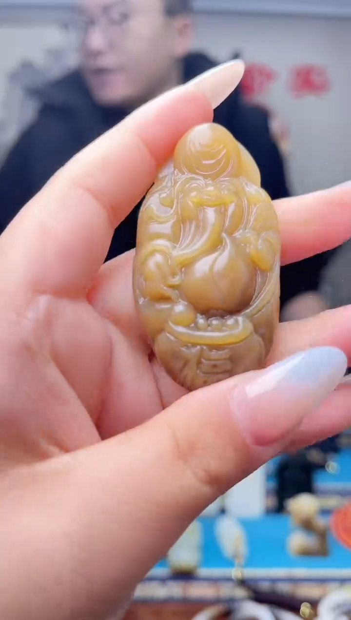 【闪购商品】和田玉挂件未镶嵌1