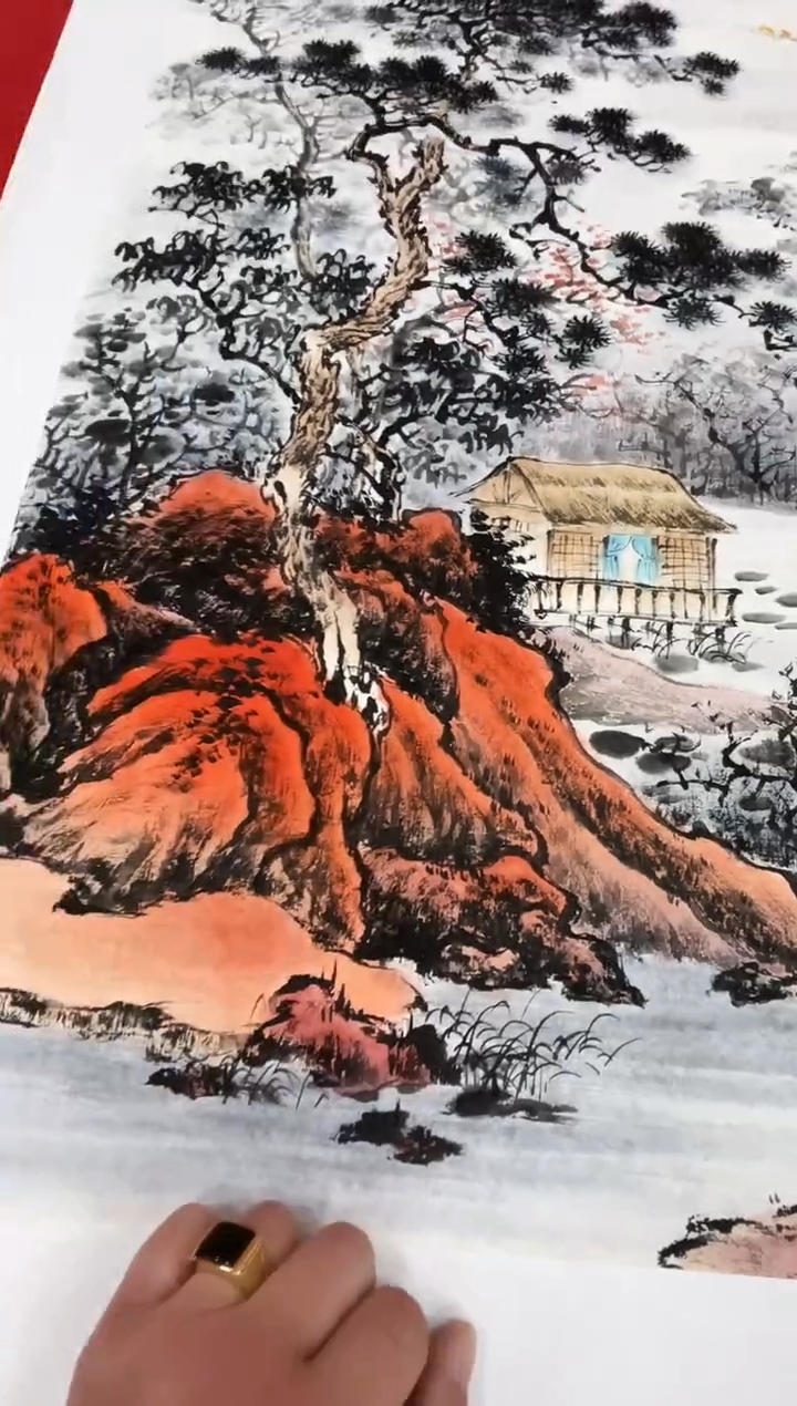 国画纪志华精品国画-23