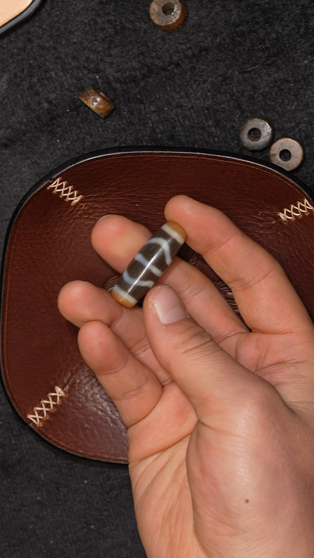 【闪购商品】玛瑙/玉髓颈饰未镶嵌冲赛康胡子哥，DIY一123