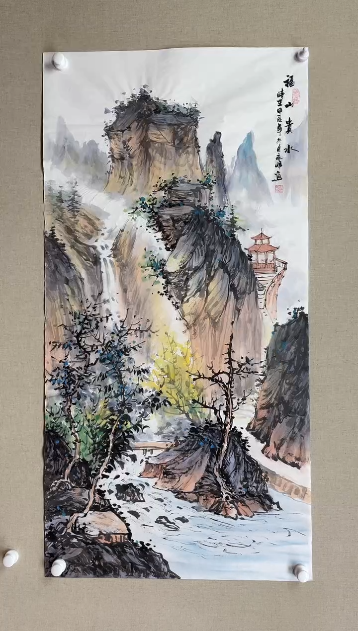 国画138*68 谢永峰谢永峰谢永峰谢永峰谢永峰