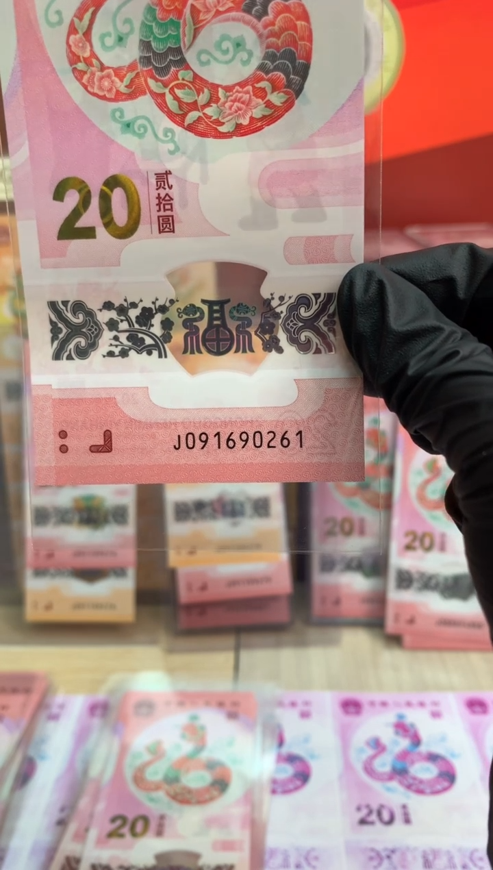 【闪购商品】塑料蛇钞 真钞 【单张】90261