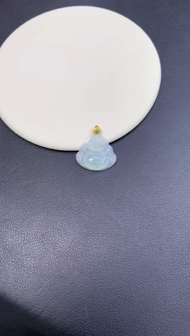 18K金镶嵌定制翡翠48小时鉴赏期 退货不扣服务费