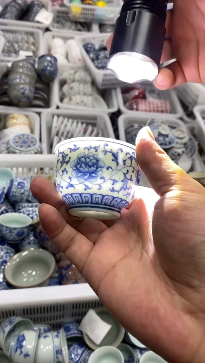 陶瓷景德陶瓷茶具容量约55