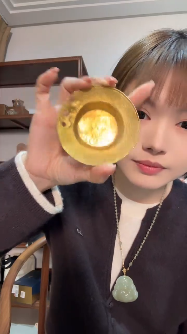 【刷刷粉丝专属】景德镇茶器大补贴 12.1 黄铜杯垫