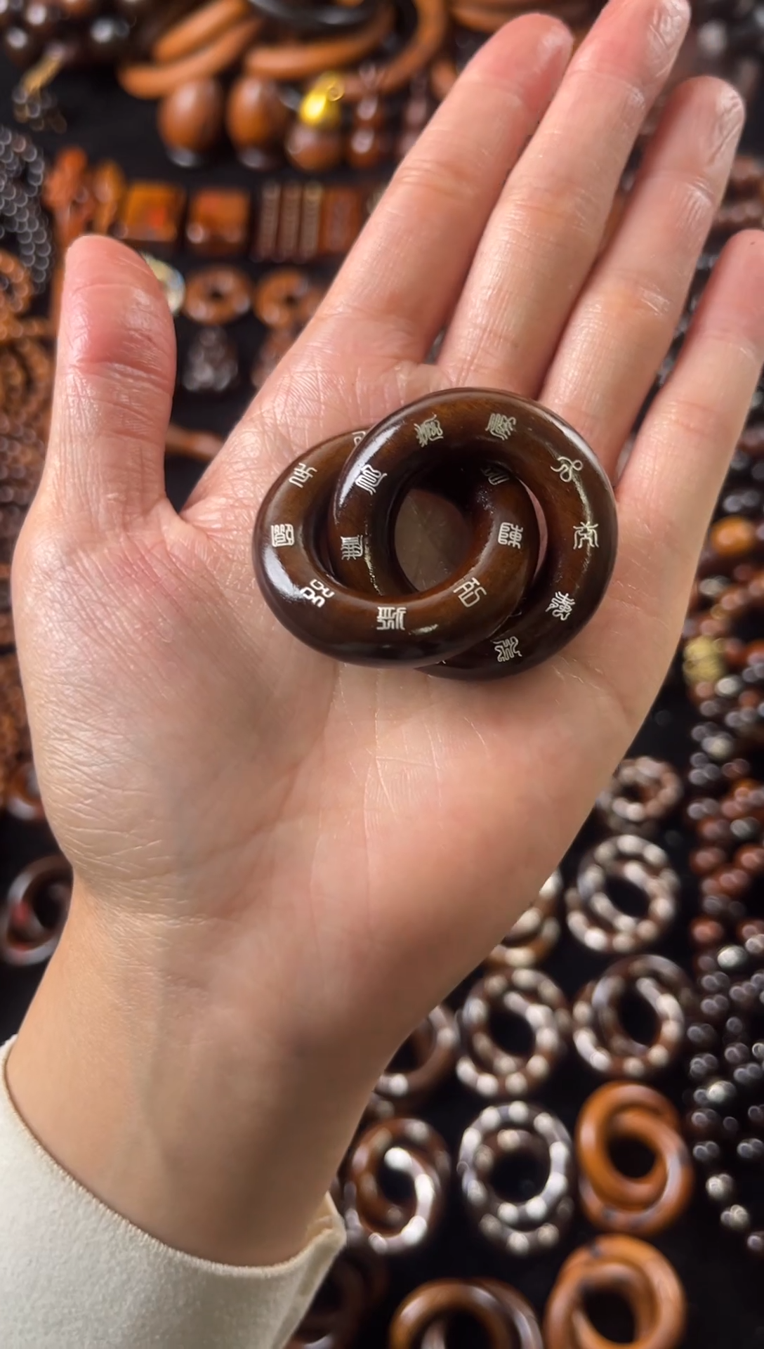 枣木玖****鸡雷击枣木玉化镶银十字天经九字真言2.0