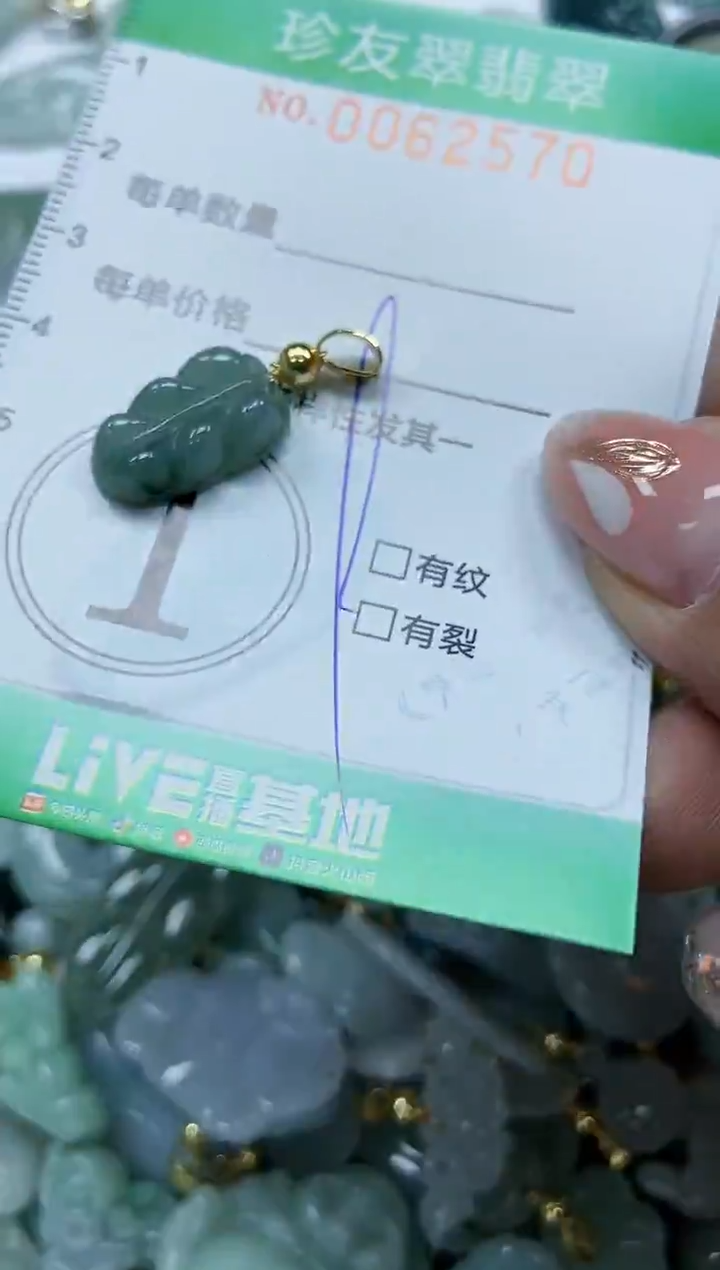 【闪购商品】翡翠颈饰未镶嵌闪购0062570