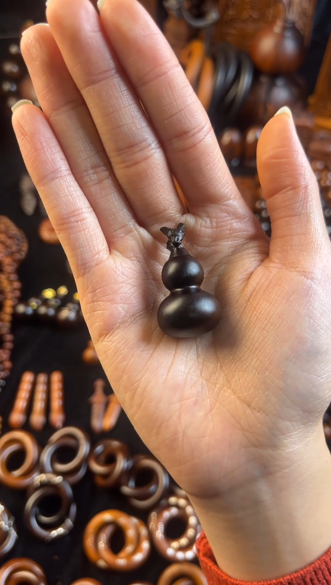 枣木雷击枣木玉化龙头葫芦