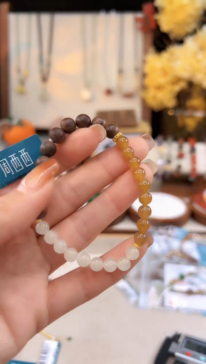 【闪购商品】和田玉手饰18K金镶嵌@@C921R014514