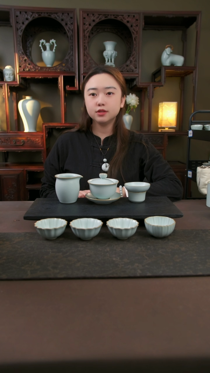 【闪购商品】杯随缘荷瓣套装1（拍下联系客服核对