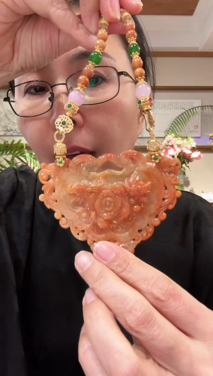 【闪购商品】翡翠颈饰未镶嵌国风