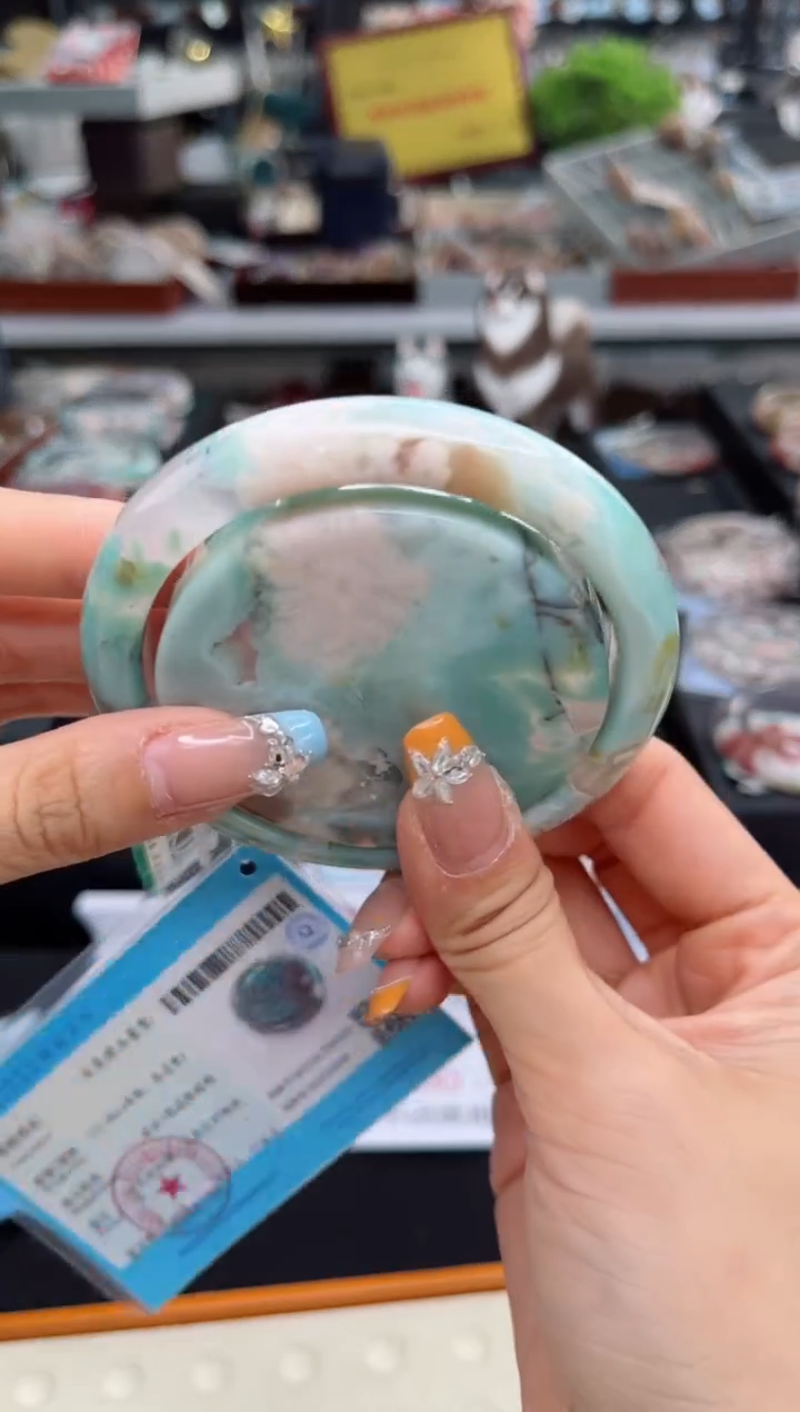 【闪购商品】石英质玉手镯未镶嵌63圈口（赠品镯心）2S589745