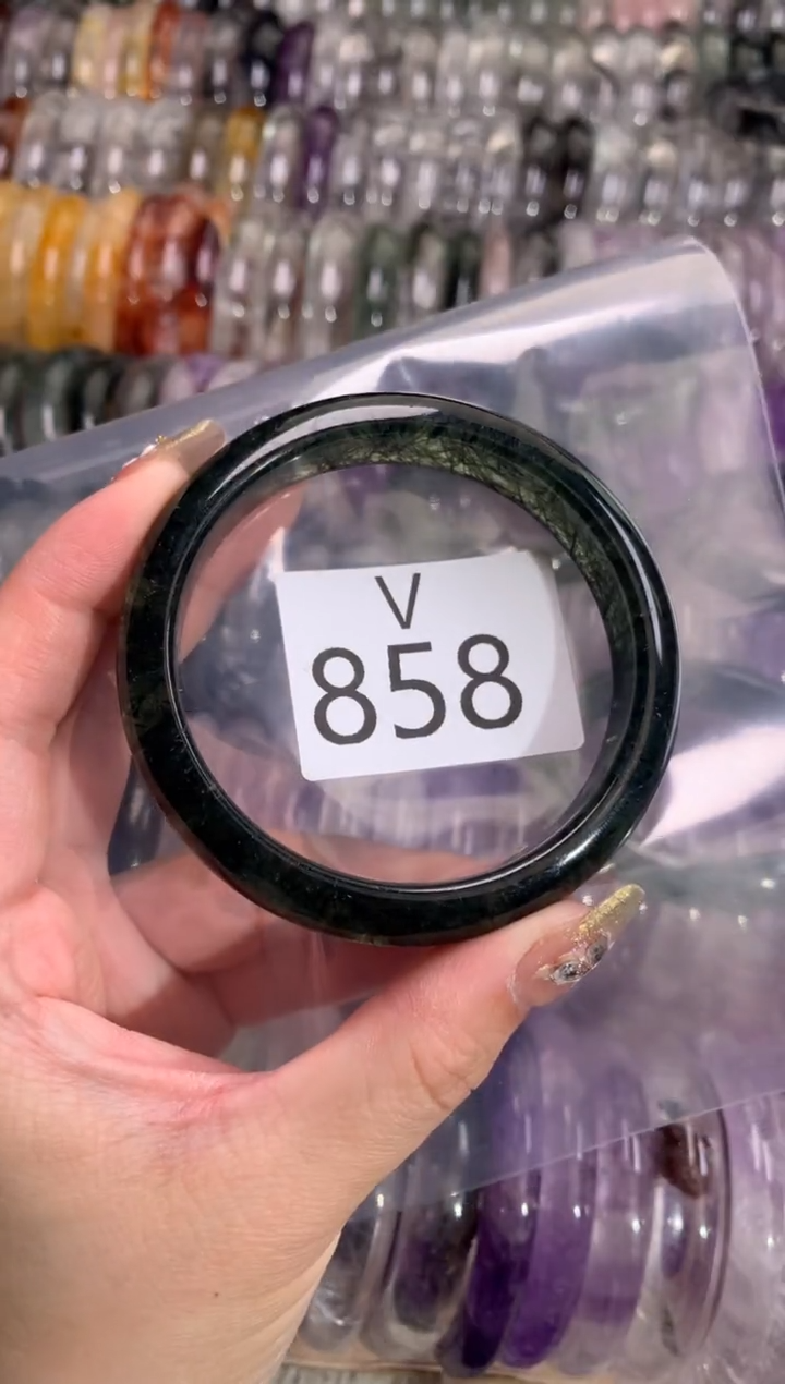 【闪购商品】水晶水晶手镯未镶嵌858-58