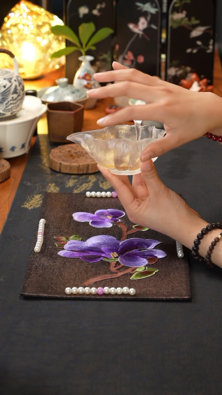 【闪购商品】琉璃荷花公道杯琉璃荷花公道杯