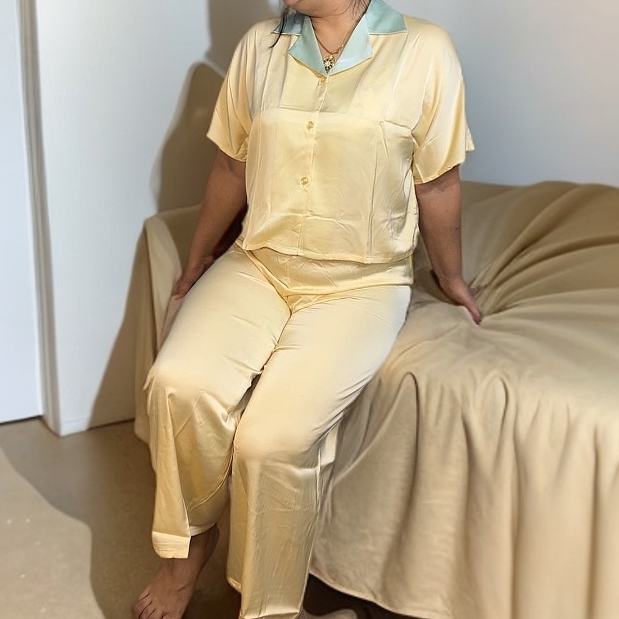 睡衣，棉睡衣。情侣睡衣女士大码网红长袖休闲法式气质时尚