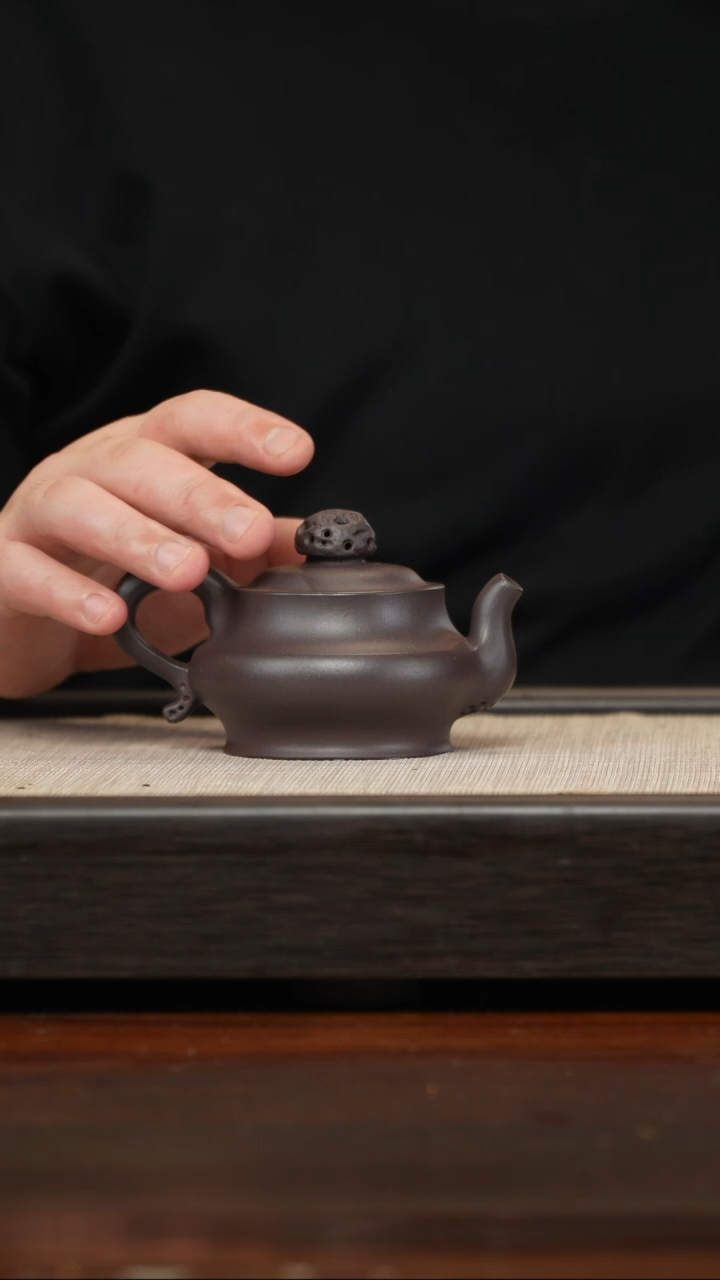 【闪购商品】紫砂茶壶四底乾坤150cc