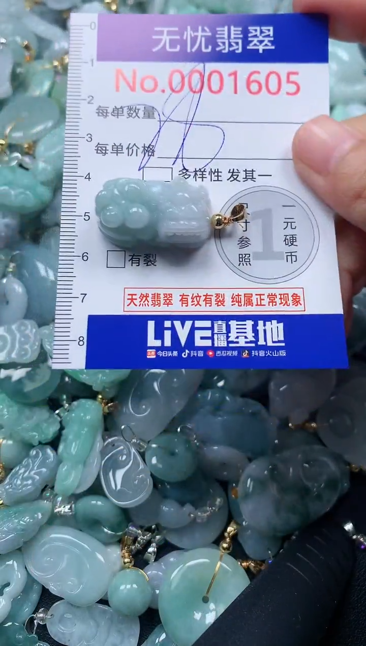 颈饰未镶嵌翡翠1605