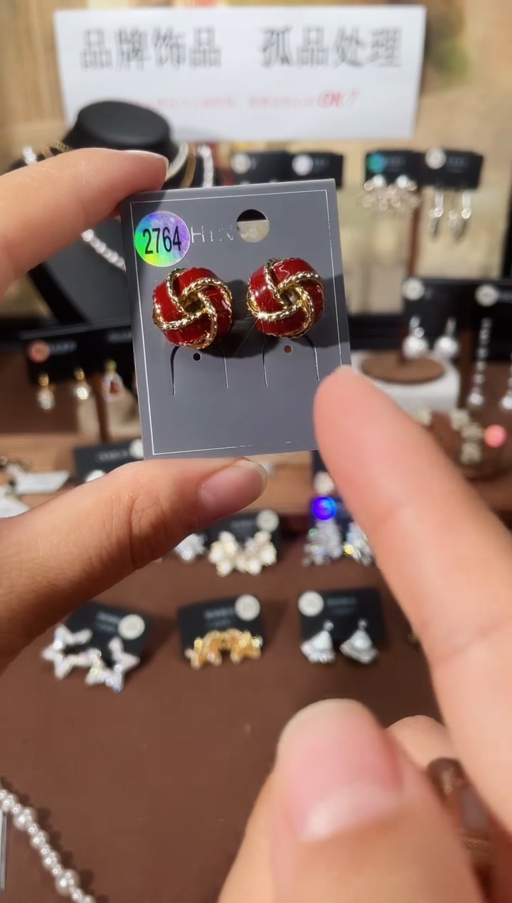 合金925银锆石萱2764