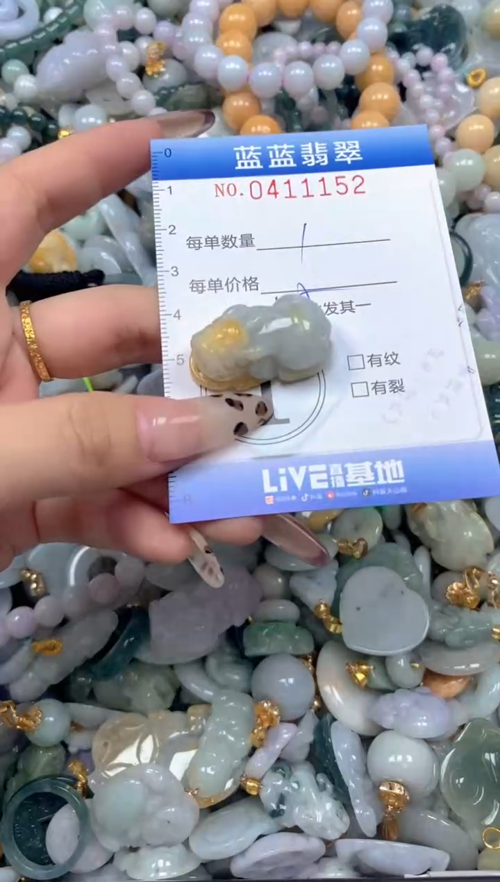 颈饰未镶嵌翡翠闪购0411152