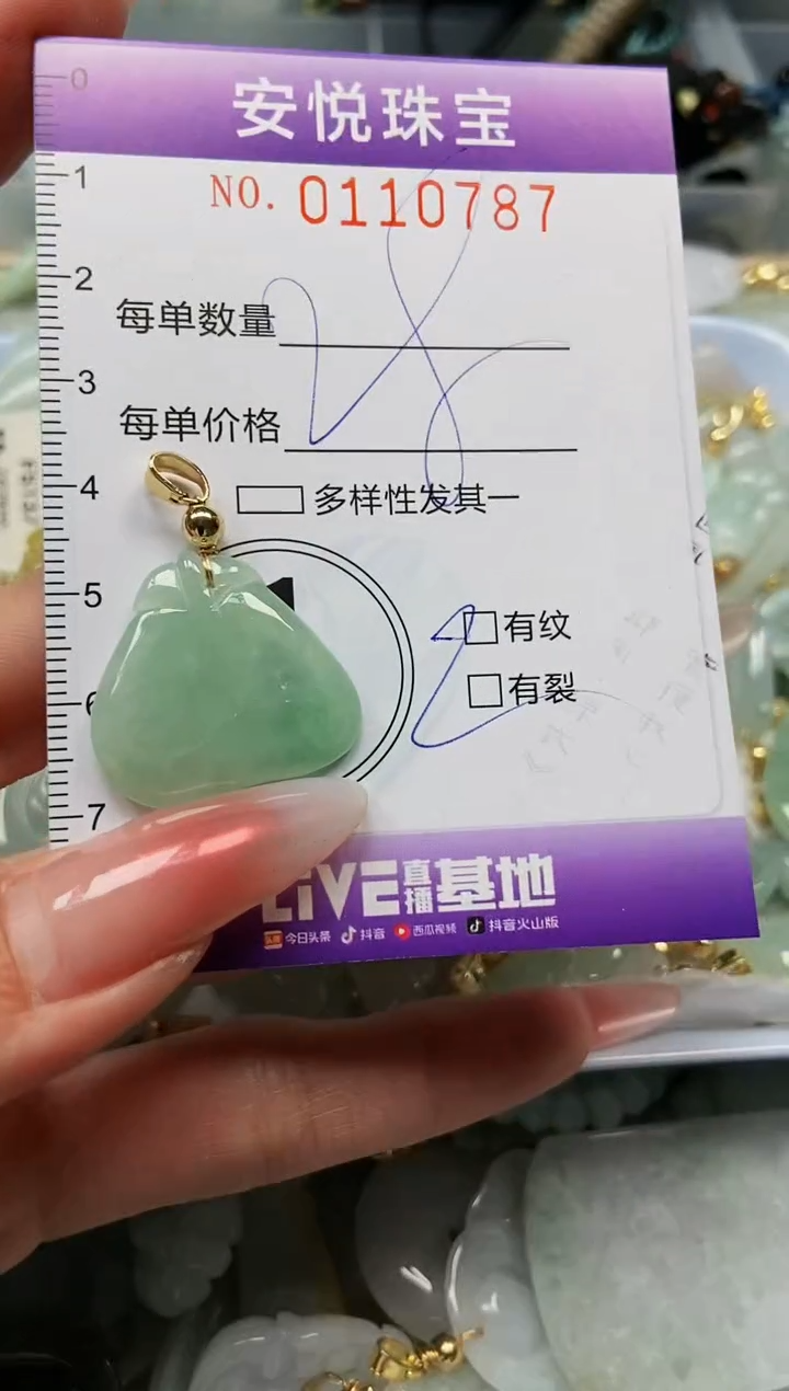 【闪购商品】翡翠颈饰未镶嵌闪购0110787