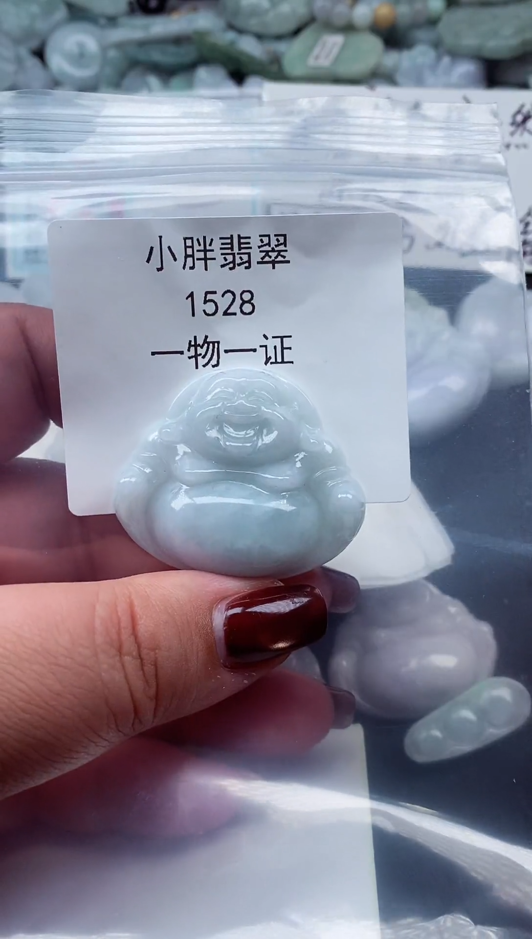 颈饰未镶嵌翡翠缅甸天然A货翡翠1528