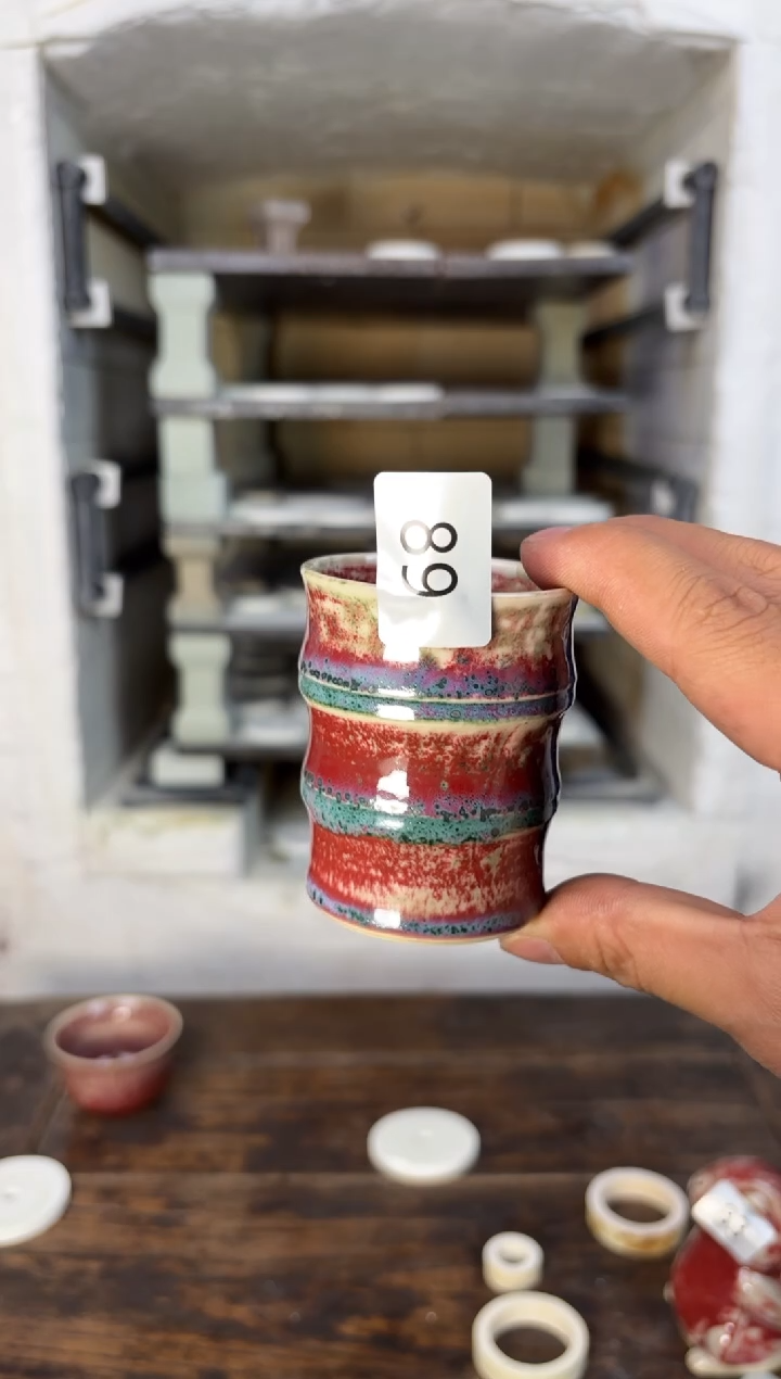 摆件钧瓷窑变精品茶器