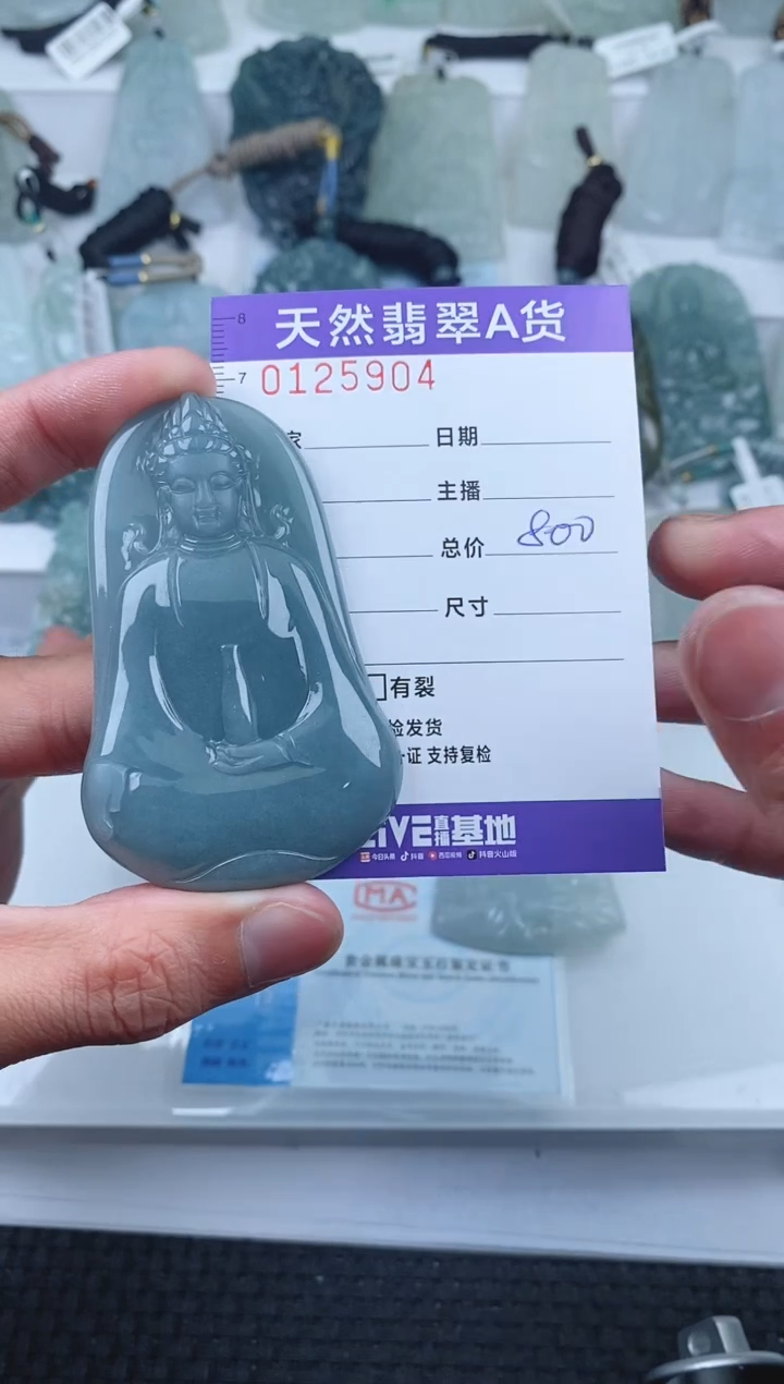 【闪购商品】翡翠颈饰未镶嵌        904