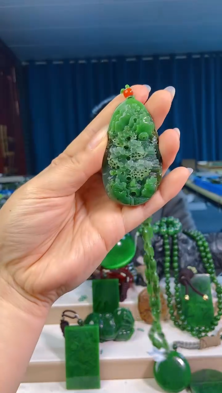 【闪购商品】和田玉未镶嵌挂件1