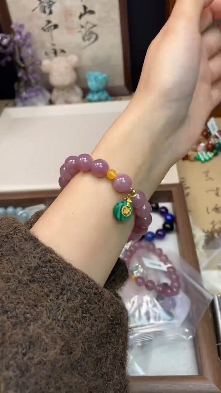 未镶嵌手链水晶244微瑕