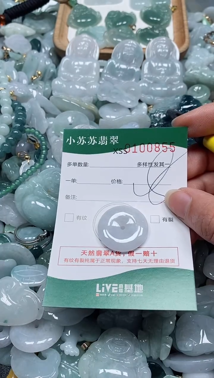 【闪购商品】翡翠颈饰未镶嵌闪购商品0100855