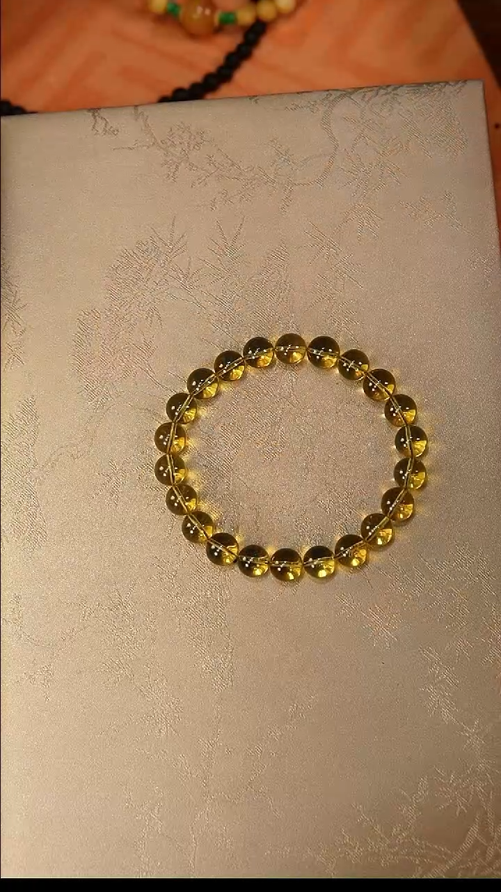 【闪购商品】蓝珀手链未镶嵌手串