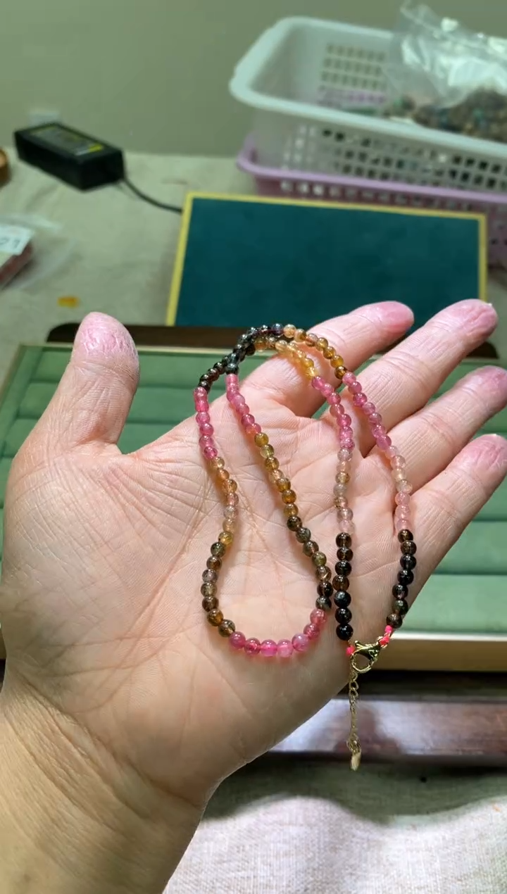 【闪购商品】碧玺颈饰未镶嵌多样性发一件518