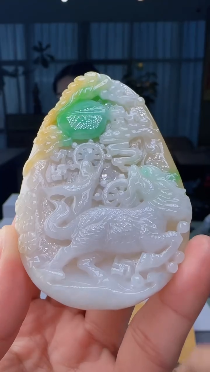 吊坠(不含链)未镶嵌翡翠HH@@960Q7J05482