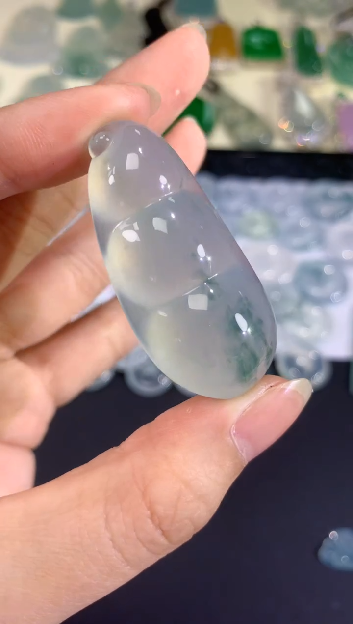 翡翠未镶嵌吊坠(不含链)C654|25000