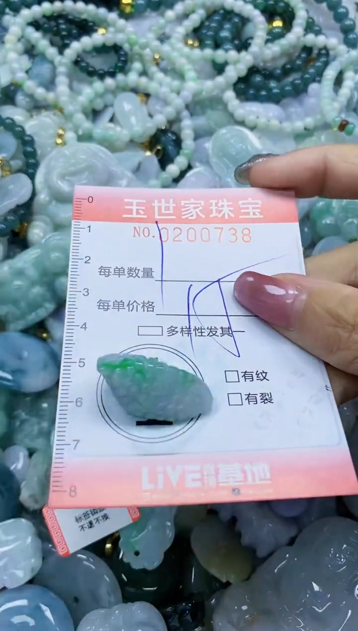 【闪购商品】翡翠颈饰未镶嵌闪购0200738