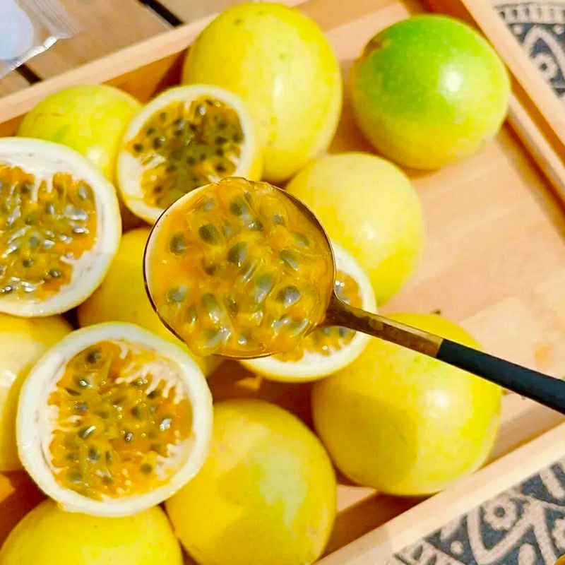 C8正宗钦蜜9号百香果新鲜香甜饱满多汁孕妈妈优选水果原产地直发