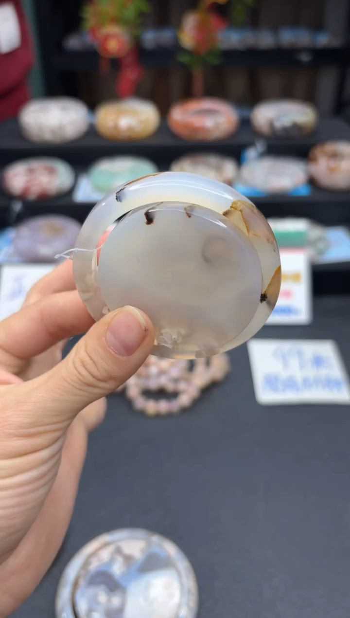 【闪购商品】石英质玉手镯未镶嵌163（52圈赠送镯心）