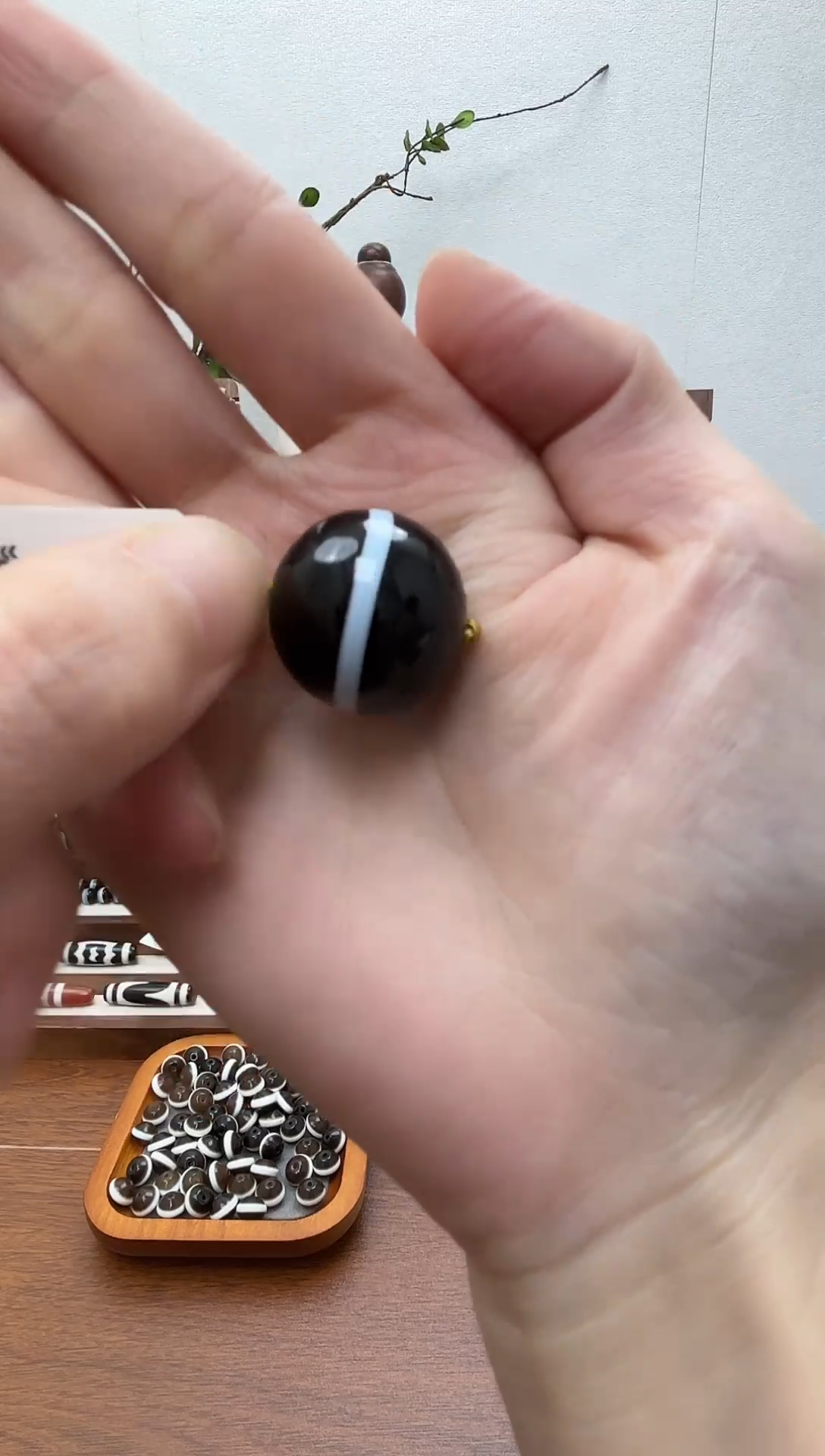 未镶嵌无玛瑙/玉髓一线药师珠