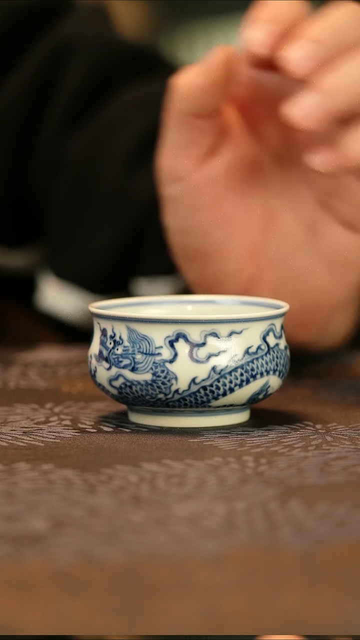 中式垂虹慕古铠甲龙纹小炉式