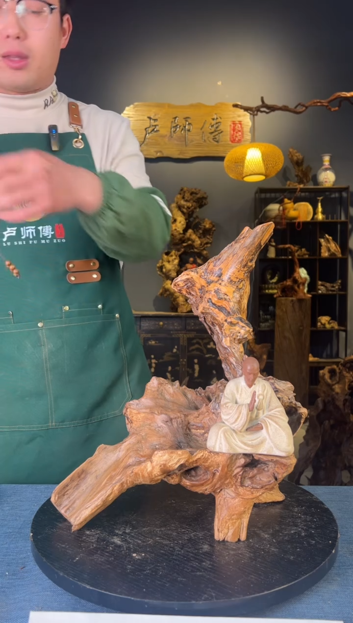 【闪购商品】木卢师傅根艺作品(不包含人物摆件）