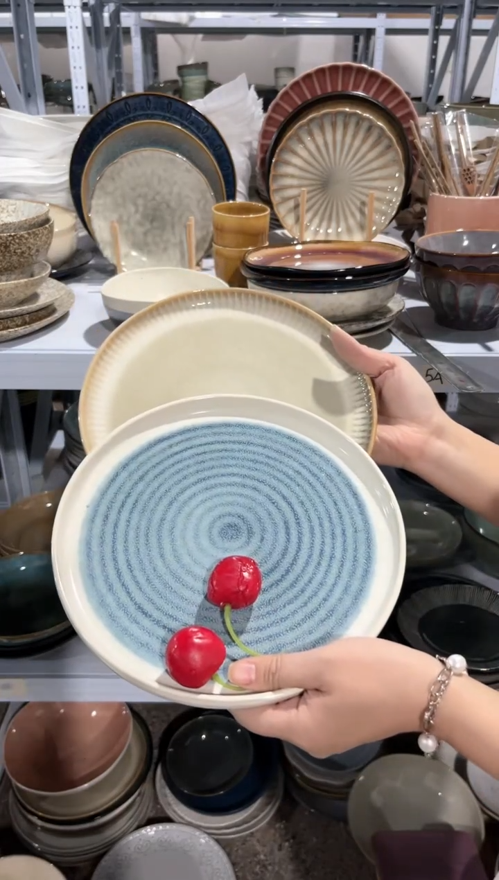 【闪购商品】瓷片外贸尾货瑕疵满20包邮X2 小盘组合