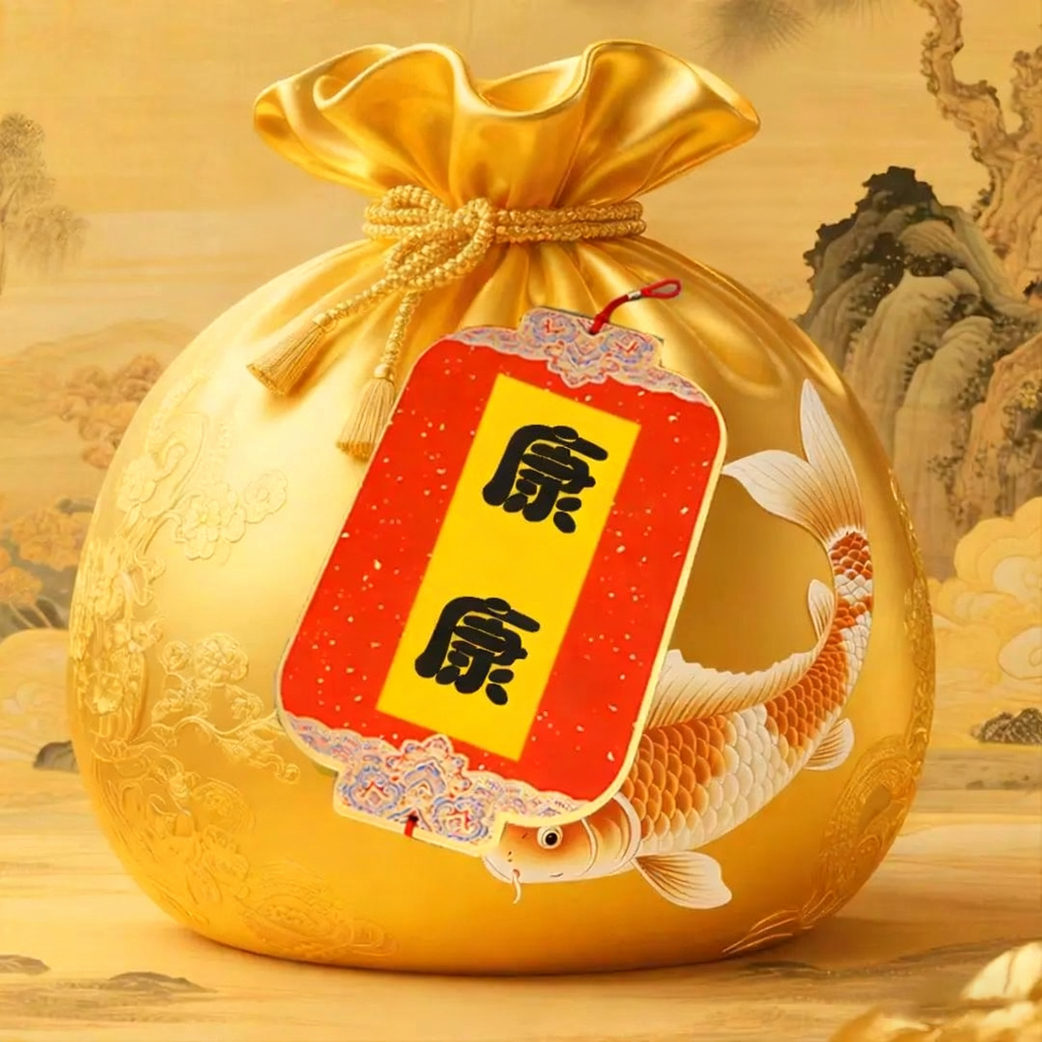 2号老师推荐 康康手绘卡 生肖挂饰