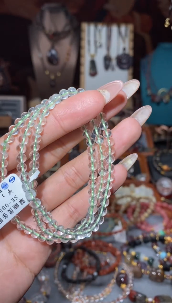 【闪购商品】水晶多圈手串未镶嵌翠幽灵