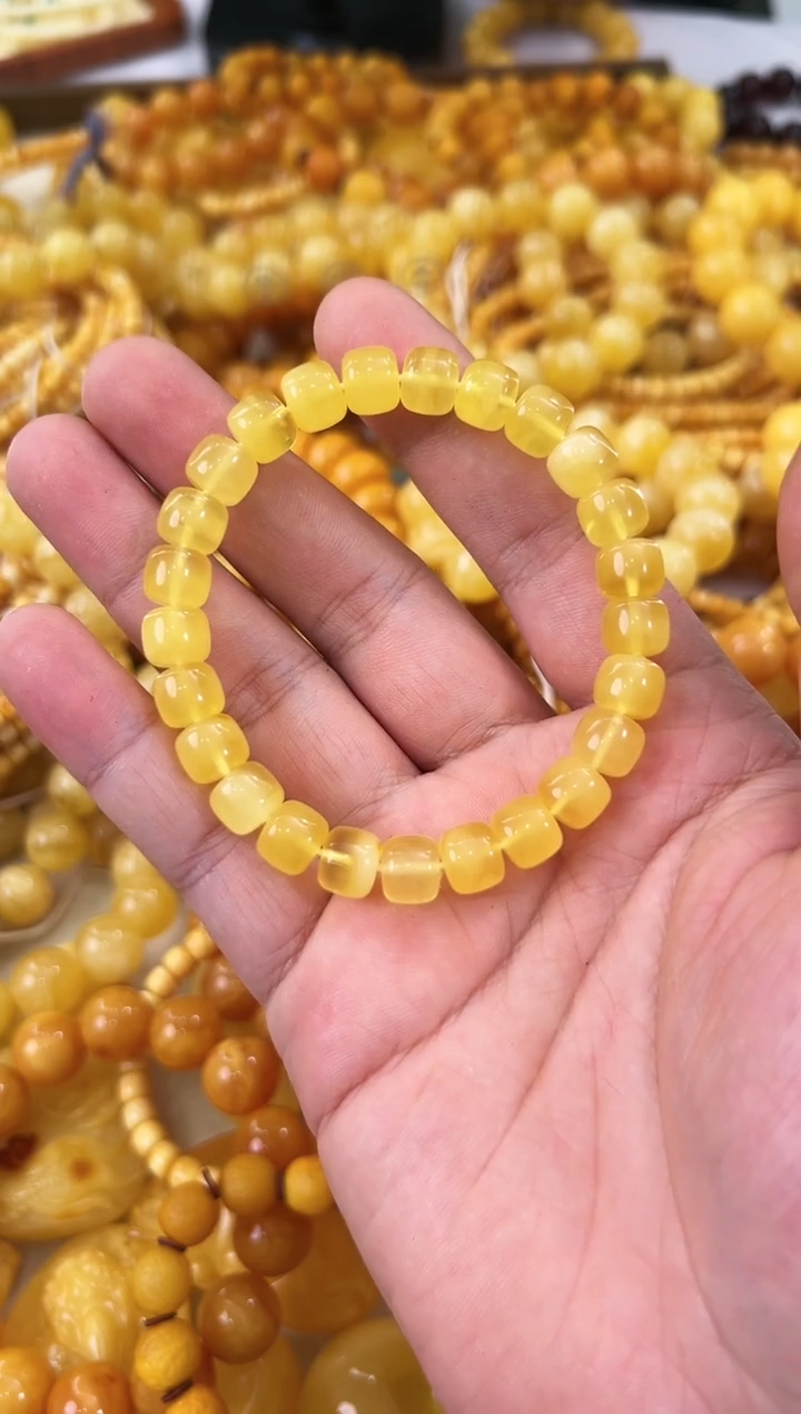 【闪购商品】琥珀手链未镶嵌蜜蜡手串
