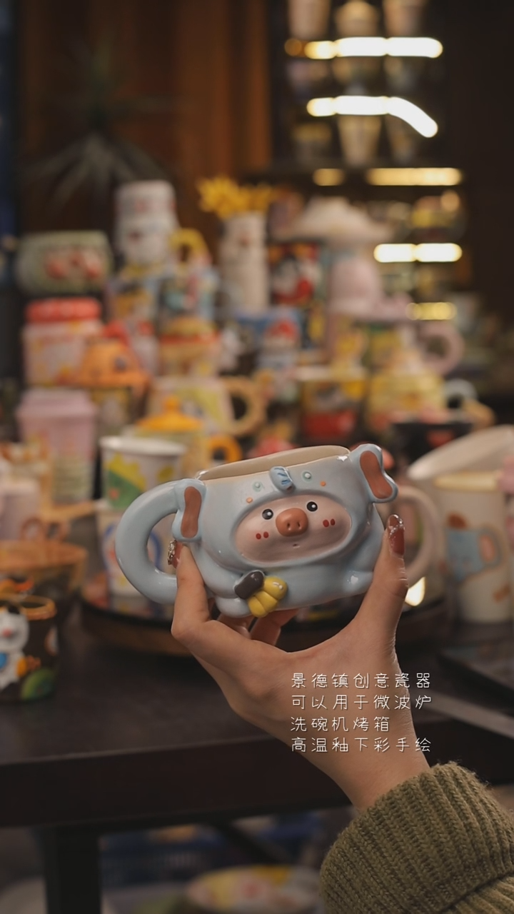 景德镇釉下彩绘设计师款式陶瓷