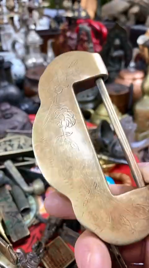 【闪购商品】一物一拍编号元宝锁