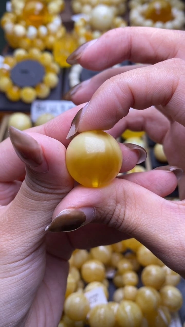 【闪购商品】琥珀裸石未镶嵌大小姐珠宝严选112