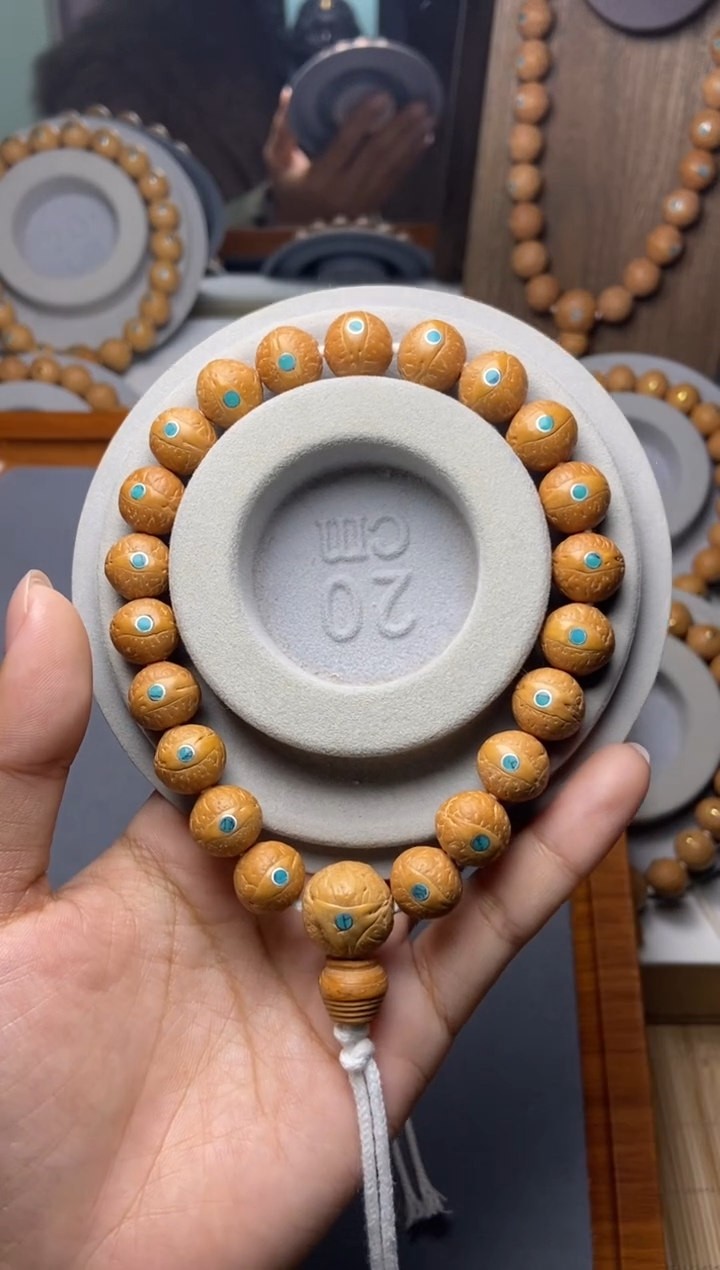 吊坠凤眼菩提大**亏12凤眼松钉手串