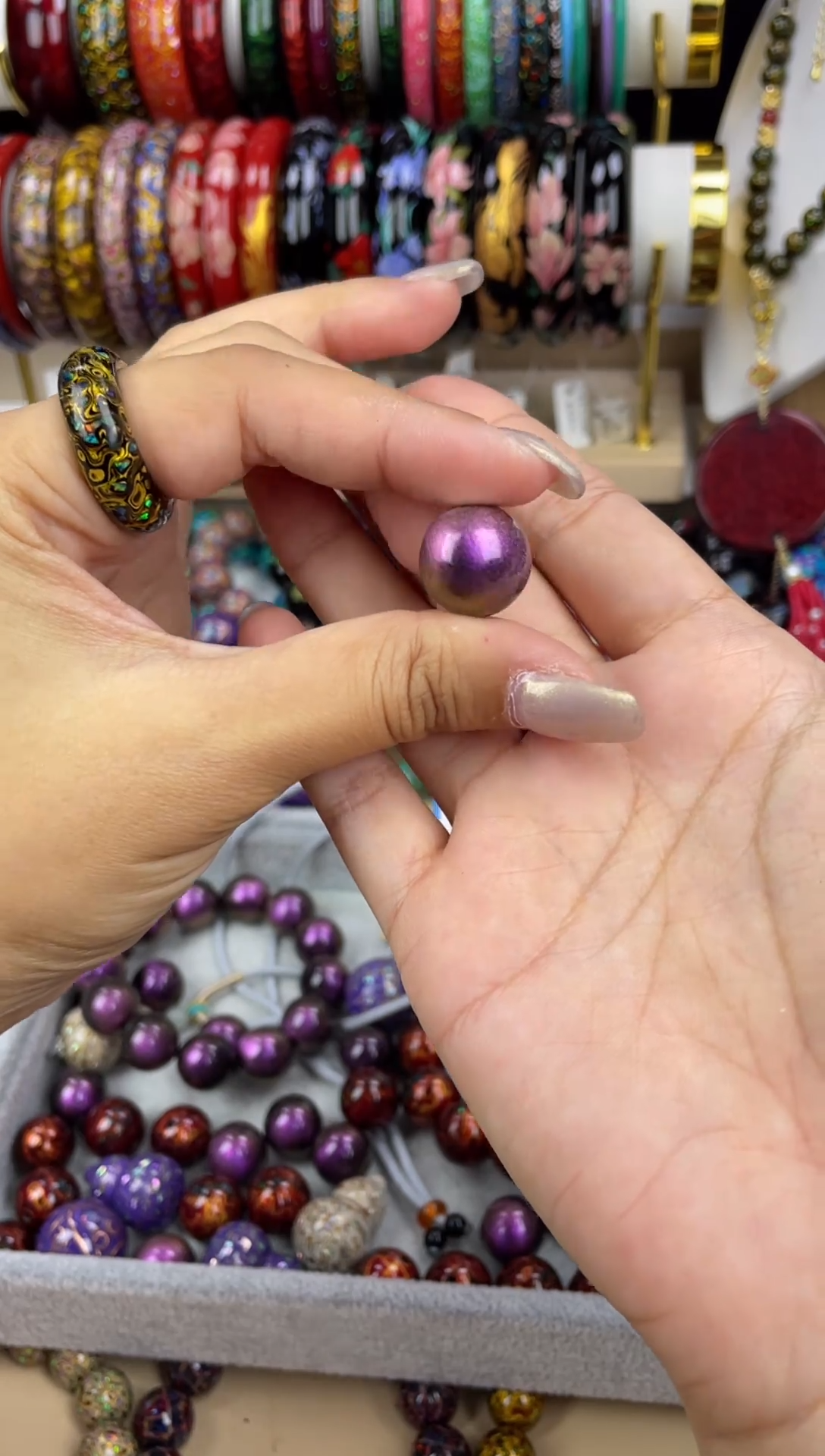 月*影 云栖大漆1.5彩云紫